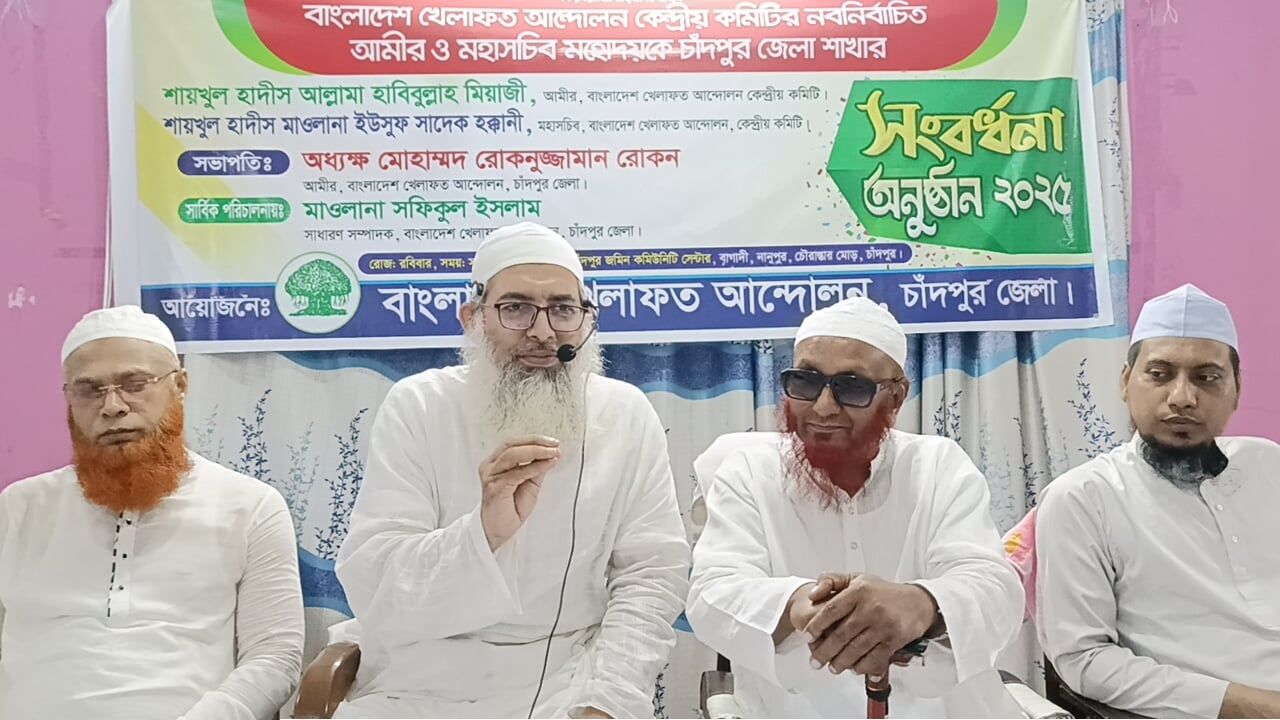 ইতিহাসের শিক্ষা নিয়ে নতুন কোনো স্বৈরশাসনের জন্ম ঠেকাতে জাতির প্রতি আহ্বান: খেলাফত আন্দোলনের