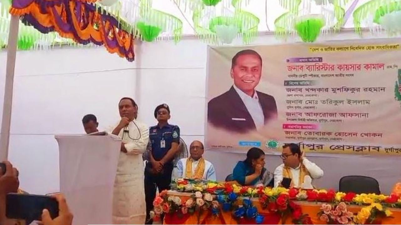 দুর্গাপুরকে ‘পর্যটন হাব’ হিসেবে গড়ে তোলার ঘোষণা ডেপুটি স্পিকারের