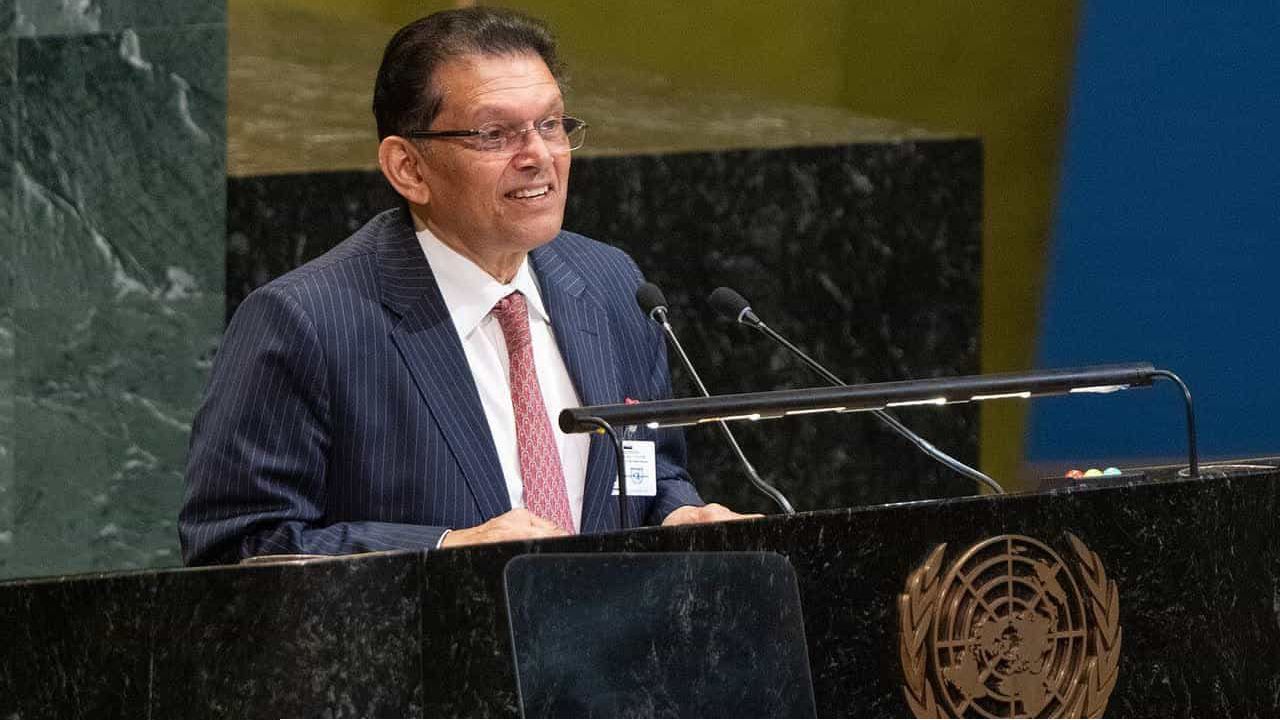 জাতিসংঘ সাধারণ পরিষদের ৮১তম সভাপতি নির্বাচিত বাংলাদেশের পররাষ্ট্রমন্ত্রী ড. খলিলুর রহমান