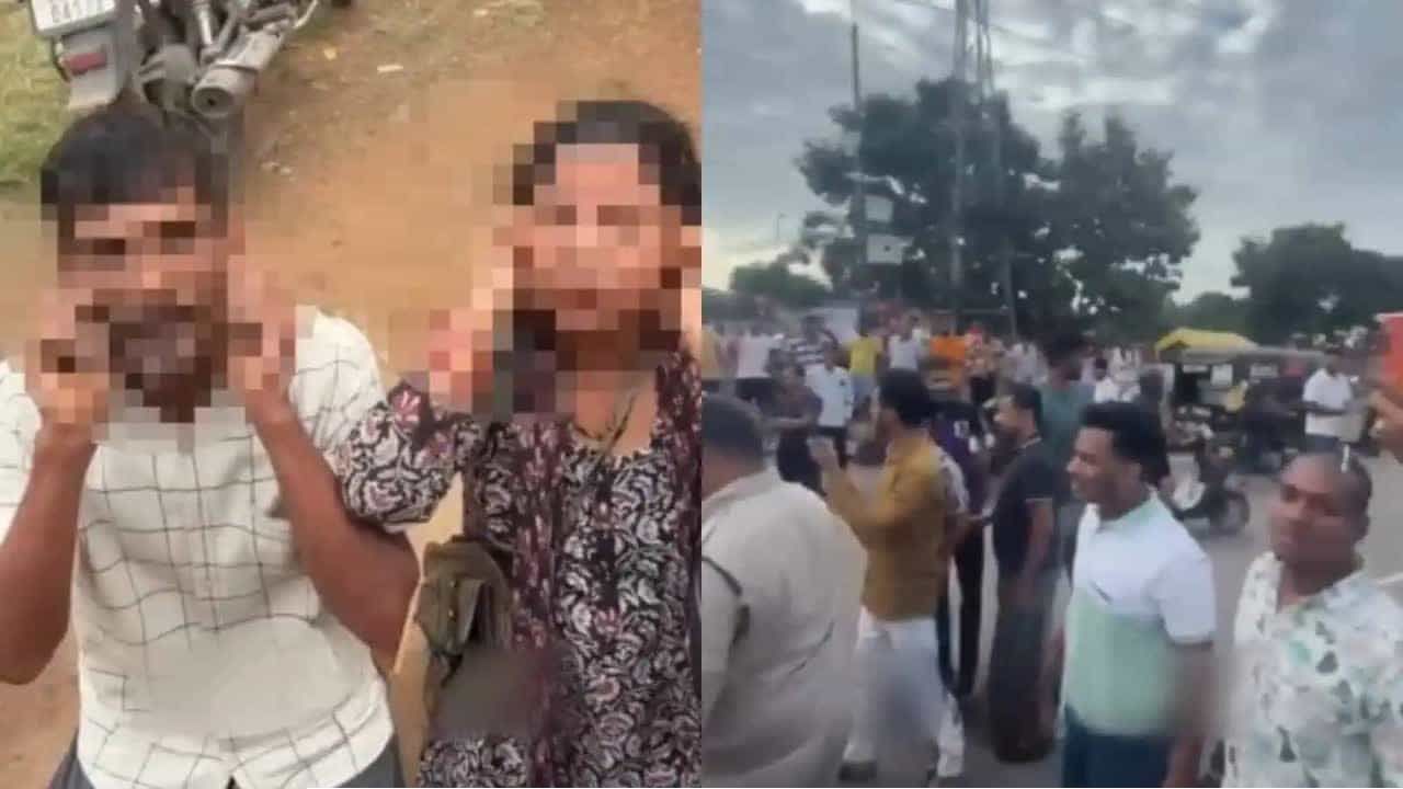 মুসলিম দম্পতিকে কান ধরে হাঁটু গেড়ে বসিয়ে ‘জয় শ্রী রাম’ ধ্বনিতে বাধ্য করলো হিন্দুত্ববাদীরা